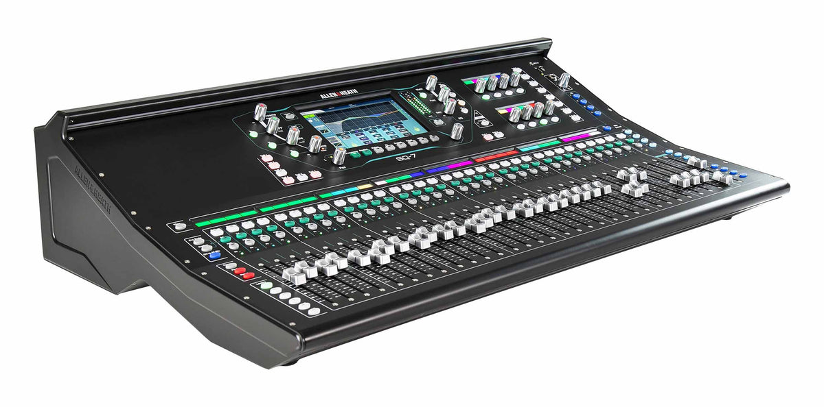 Allen & Heath SQ-7 48-Channel & 36-Bus Digital Mixer w/ 32+1 Motorized Zoom