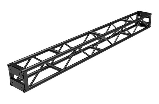 Global Truss DT-GP DT-GP10-BLK 33mm End Plated Square Straight