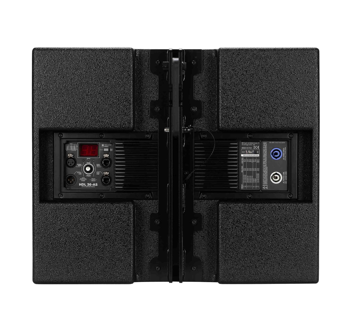 RCF HDL36-AS, 3200W Active Flyable Subwoofer Module Black - 15 Inch, view 8