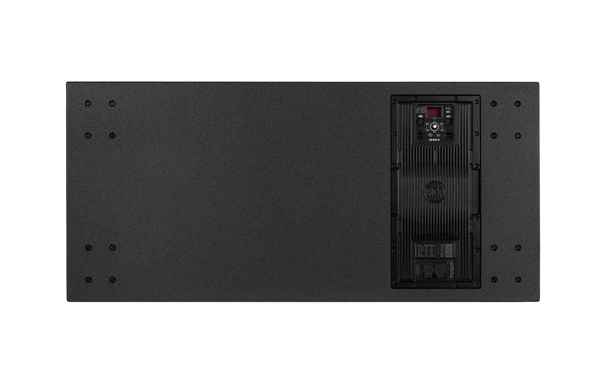 RCF SUB-8008-AS Professional 4400W Powered Dual 18" Subwoofer - Black, view 4