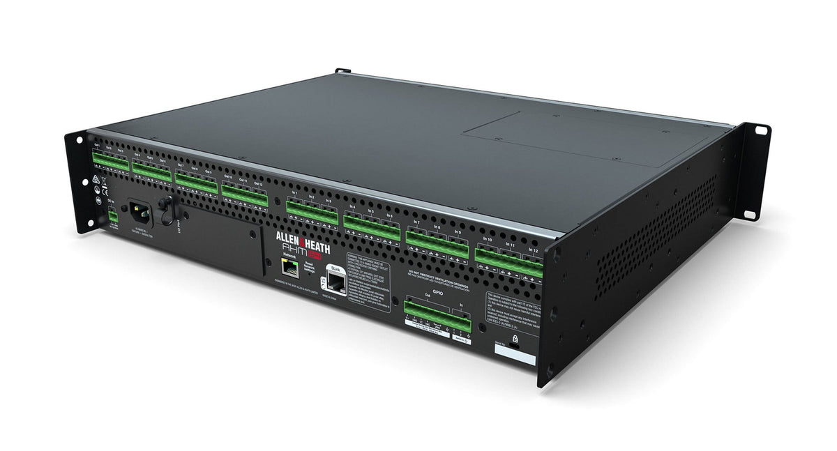 Allen & Heath AHM-64, 64x64 Audio Matrix Processor with 12x12 I/O, view 8