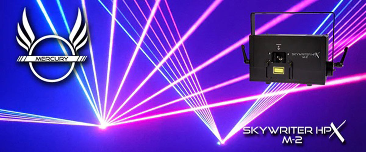 X-Laser Skywriter HPX M-2 Aerial Effect Laser Projector w/ Mercury DMX, view 3