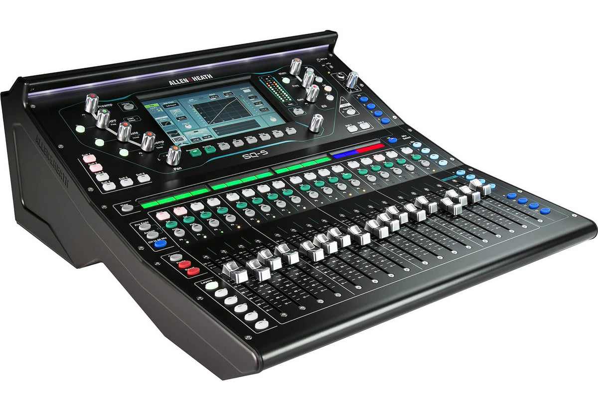 Allen & Heath SQ-5 48-Channel & 36-Bus Digital Mixer w/ 16+1 Motorized Zoom