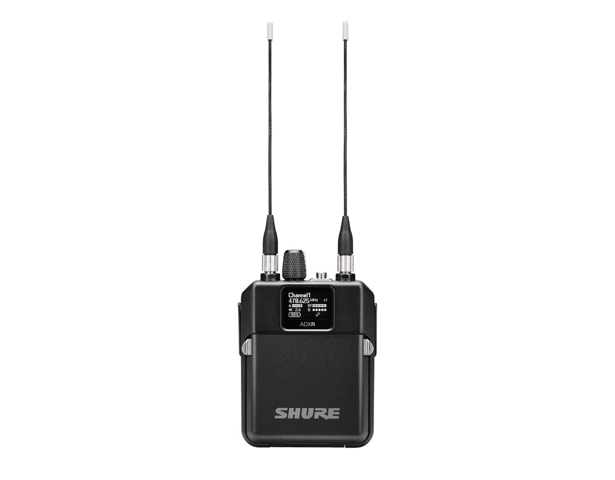 Shure ADXR-A Axient Digital PSM Wireless Bodypack Receiver - 470-636 MHz, view 2