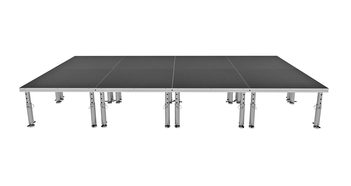 ProX XSU-8X16PKG Stage One 8 FT x 16 FT Portable Stage Pkg 8' 16', view 2