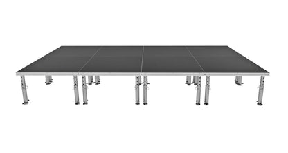 ProX XSU-8X16PKG Stage One 8 FT x 16 FT Portable Stage Pkg 8' 16', view 2