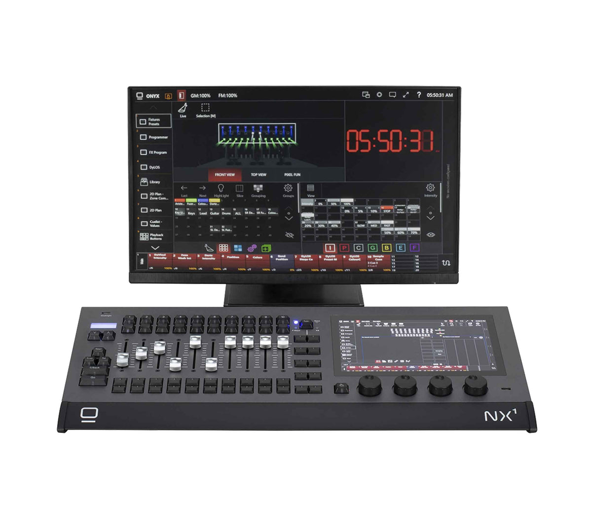 Elation NX1 Pro Universe Motorized ONYX Lighting DMX Controller, view 9