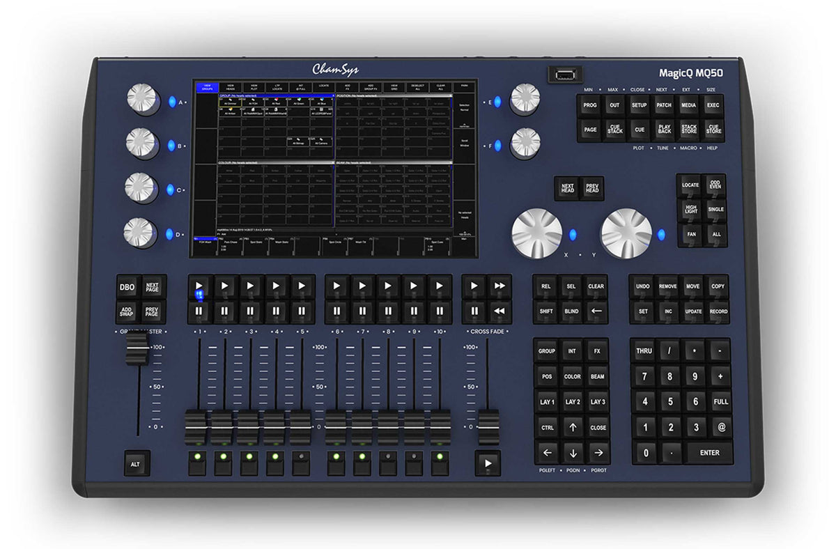 Chamsys MagicQ MQ50 Compact Lighting Console, view 3