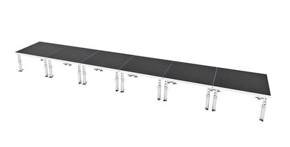 ProX XSU-24X4PKG Stage One 24 FT x 4 FT Portable Stage Pkg 24' 4', view 5