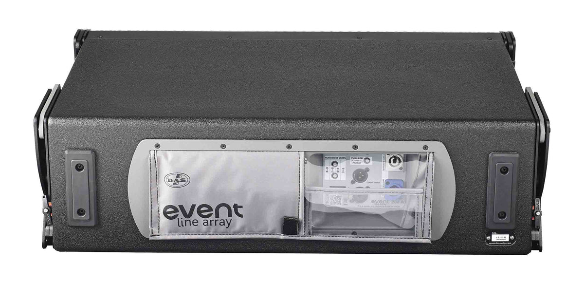 DAS Audio EVENT-208A 3-Way Powered Line Array Loudspeakers - Black, view 3
