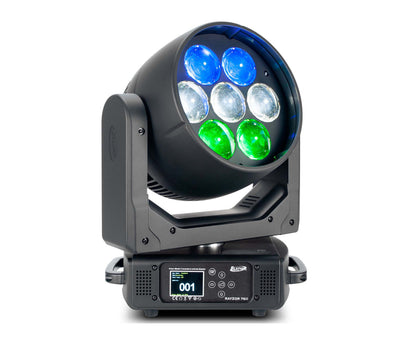 Elation RAYZOR 760 7x 60-Watt RGBW LED Wash Fixture w/ SparkLED Effect, view 3