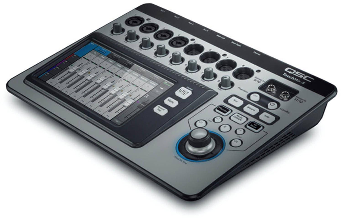 QSC TouchMix8 14- Channel Digital Mixer with Touchscreen