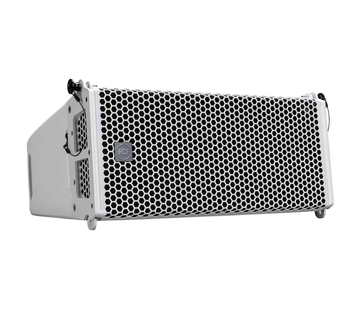 RCF HDL26-A W, 2000-Watt Active Line Array Speaker - White