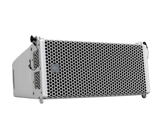 RCF HDL26-A W, 2000-Watt Active Line Array Speaker - White