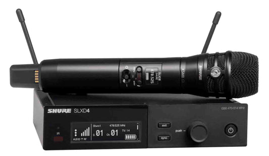 Shure SLXD24/K8B Wireless System w/ KSM8 Dualdyne Handheld Transmitter