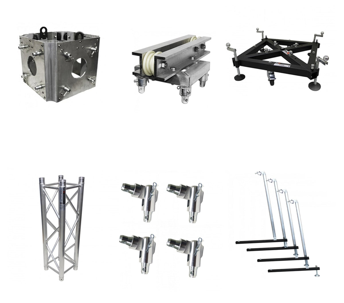 ProX XTP-GSBPACK3 Truss Tower Stage Roofing System Pkg Top - 3.28 FT, view 12