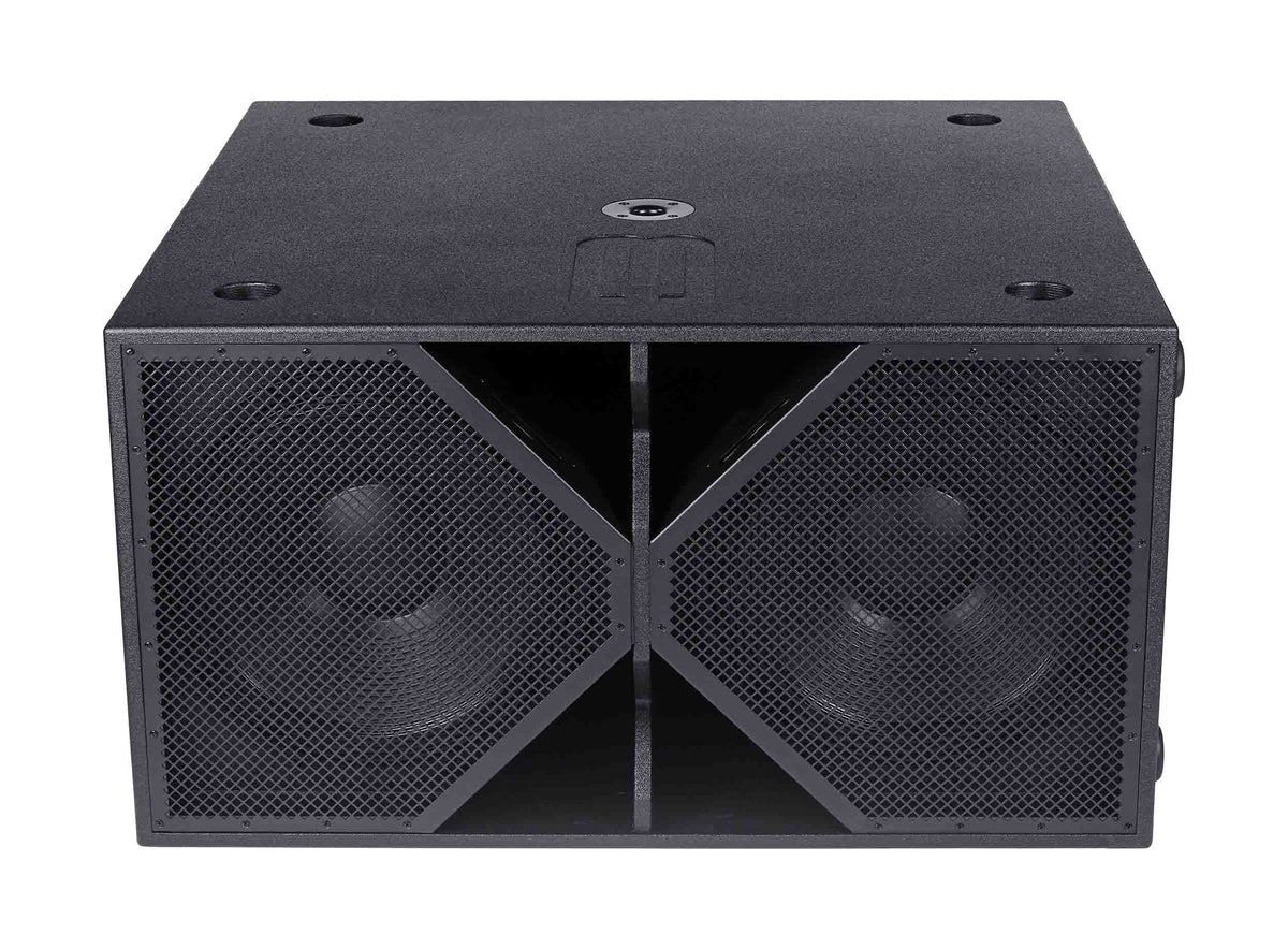 BASSBOSS BB-ZV28-MK3 Dual 18-Inch Active Subwoofer - Black, view 7