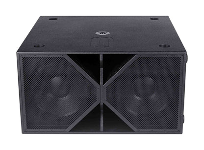 BASSBOSS BB-ZV28-MK3 Dual 18-Inch Active Subwoofer - Black, view 7