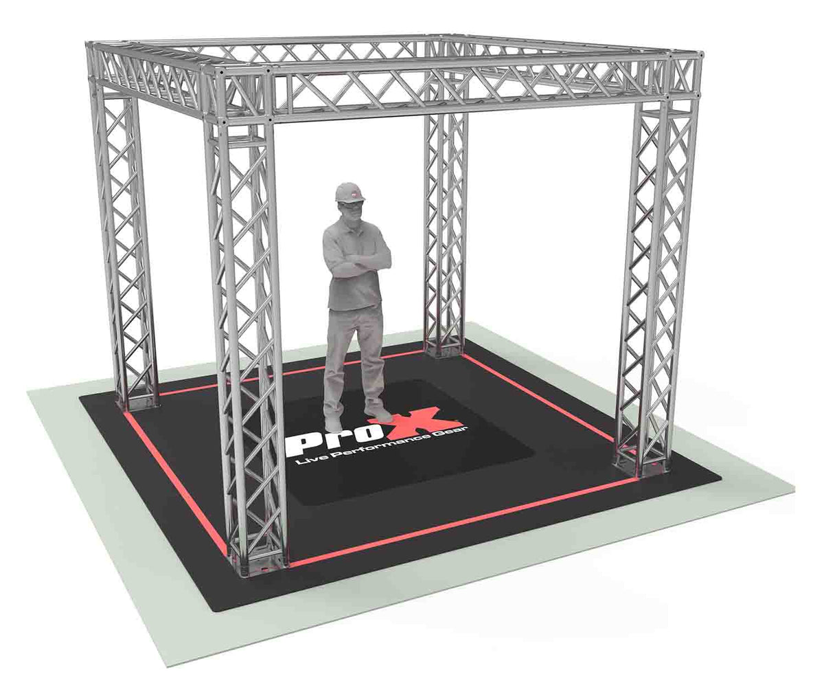 ProX XTP-E10109 Tradeshow Heavy Duty 2mm Wall Truss Booth 10.10 W X, view 2