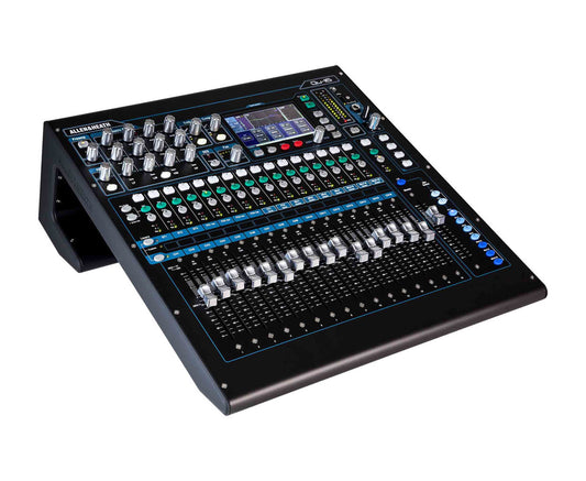 Allen & Heath Qu-16 16-Channel Rackmountable Digital Mixer - Chrome