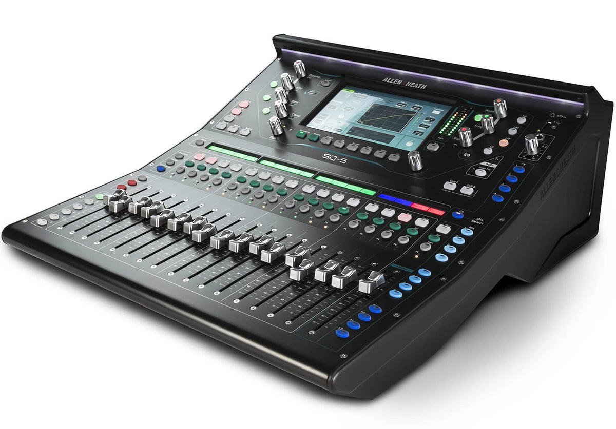Allen & Heath SQ-5 48-Channel & 36-Bus Digital Mixer w/ 16+1 Motorized Zoom, view 4