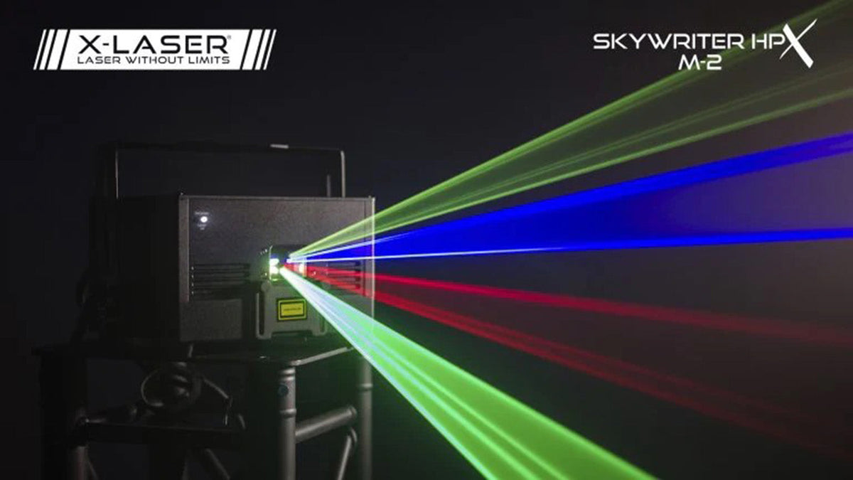 X-Laser Skywriter HPX M-2 Aerial Effect Laser Projector w/ Mercury DMX, view 2