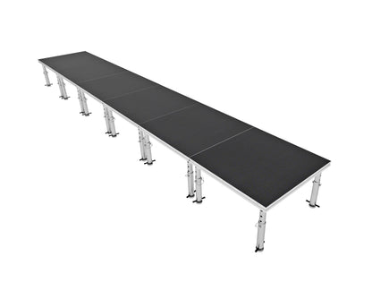 ProX XSU-24X4PKG Stage One 24 FT x 4 FT Portable Stage Pkg 24' 4', view 2