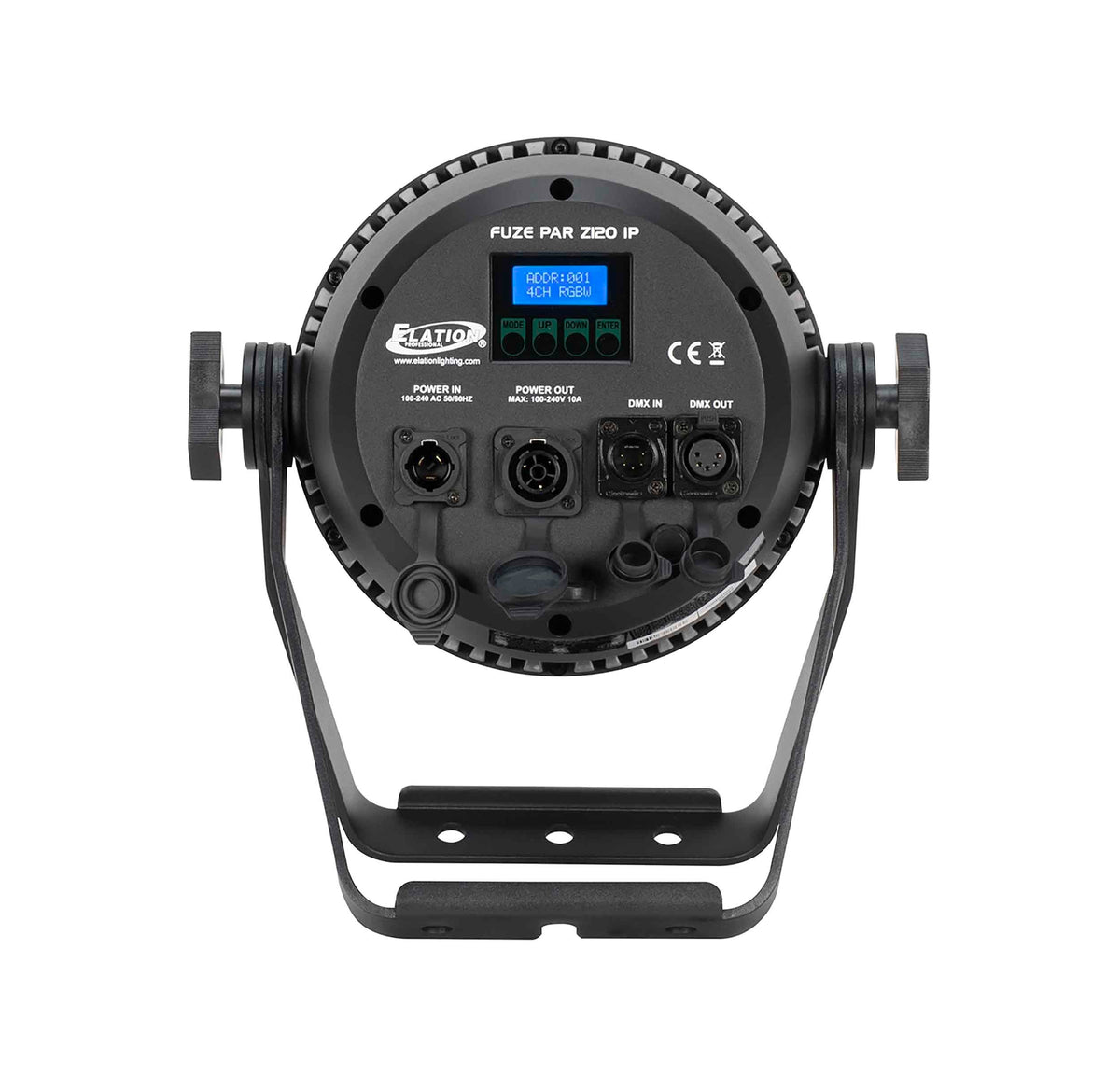 Elation Fuze Par Z120 IP, RGBW LED Par with Zoom - 120 Watt, view 3