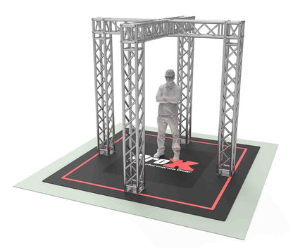 ProX KTP-999X Light Duty Tradeshow Booth 9.42 W X 9.42 L X 9.20 FT H, view 2