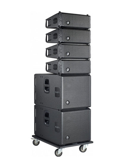 DAS Audio EVENT-26A, Powered 2-Way Compact Line Array Module - Black, view 3