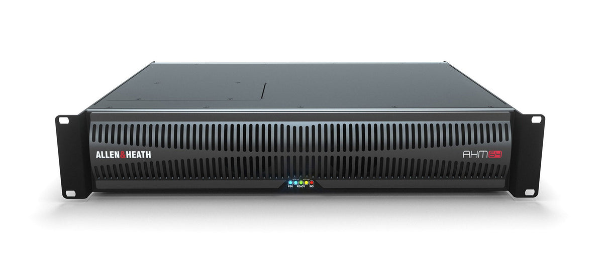 Allen & Heath AHM-64, 64x64 Audio Matrix Processor with 12x12 I/O, view 2