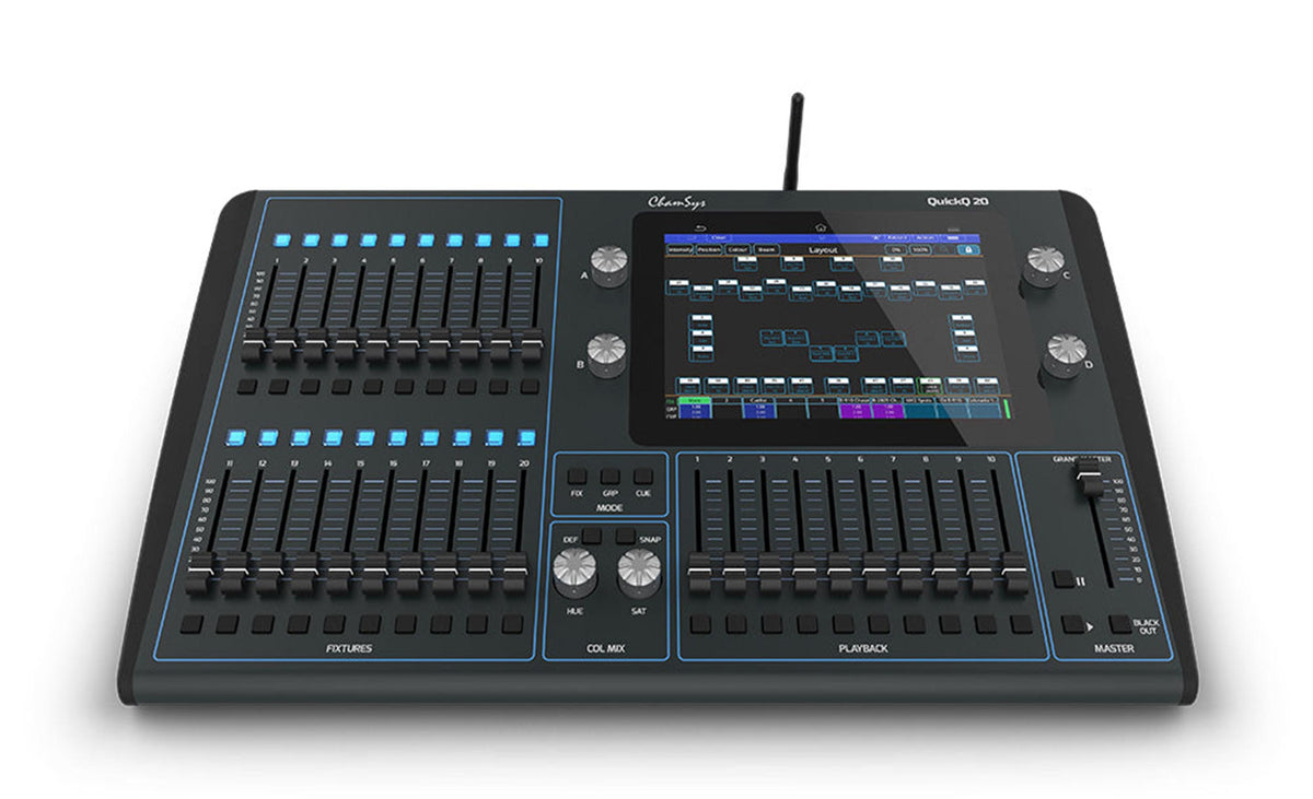 Chamsys QuickQ 20 Lighting Console, view 3