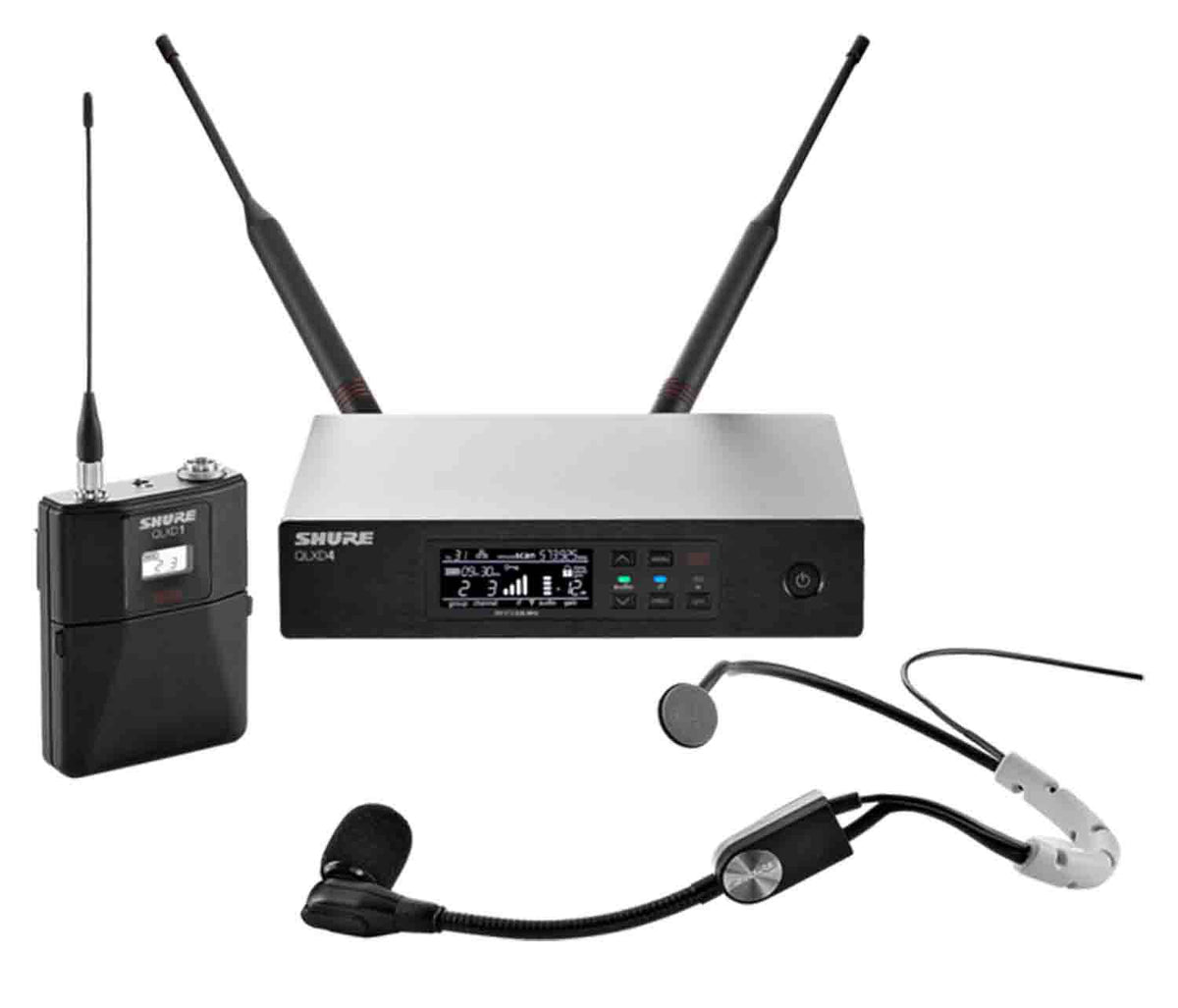 Shure QLXD14/SM35-G50 Wireless Headworn Mic System - 470-534 MHz