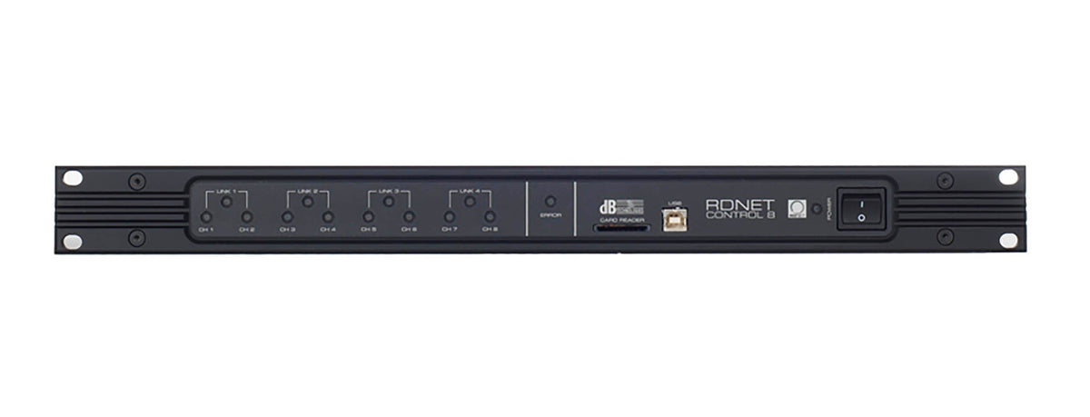 dB Technologies RDNET CONTROL 8 Digital Signal Processor, view 2