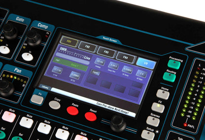 Allen & Heath Qu-16 16-Channel Rackmountable Digital Mixer - Chrome, view 10