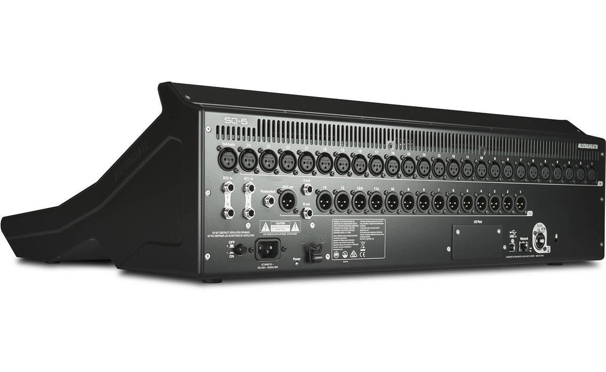 Allen & Heath SQ-6 48-Channel Digital Mixer w/ 24+1 Motorized Faders, view 5