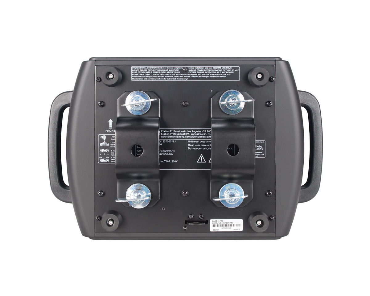 Elation RAYZOR 760 7x 60-Watt RGBW LED Wash Fixture w/ SparkLED Effect, view 7