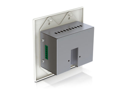 QSC Und6io, Attero Tech By QSC Dante Networked Audio Wall Plate, view 2