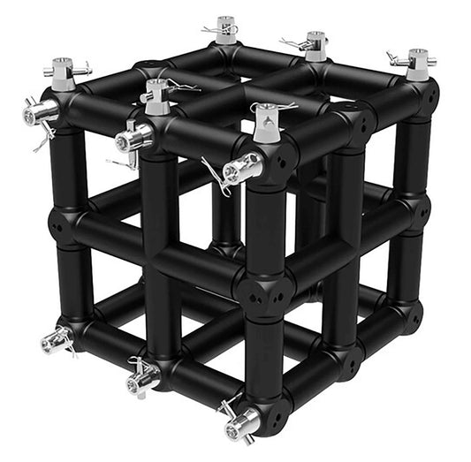 Global Truss DT46-UJB-BLK, Six Way Universal Junction Block - Black