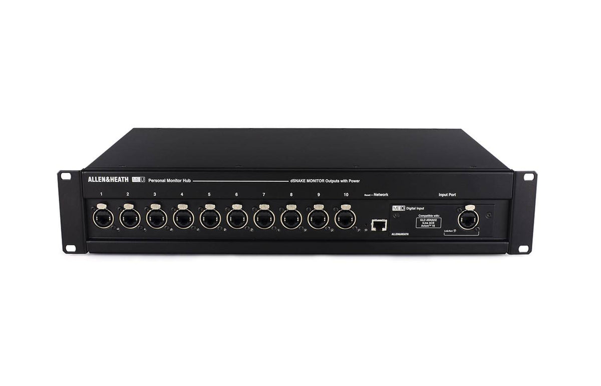 Allen & Heath ME-U Parallel Connection 10 Port PoE Monitor Hub
