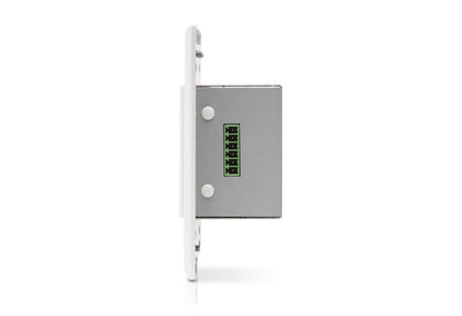 QSC Und6io, Attero Tech By QSC Dante Networked Audio Wall Plate, view 3