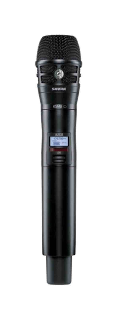 Shure ULXD2/K8B Digital Handheld Transmitter with KSM8 Capsule - Black, view 4