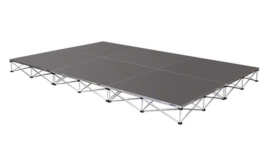 IntelliStage ISTAGE1288T 12 FT x 8 FT x 8" High Complete Stage System