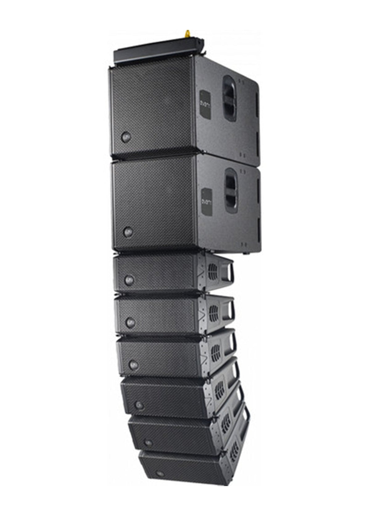 DAS Audio EVENT-26A, Powered 2-Way Compact Line Array Module - Black, view 4