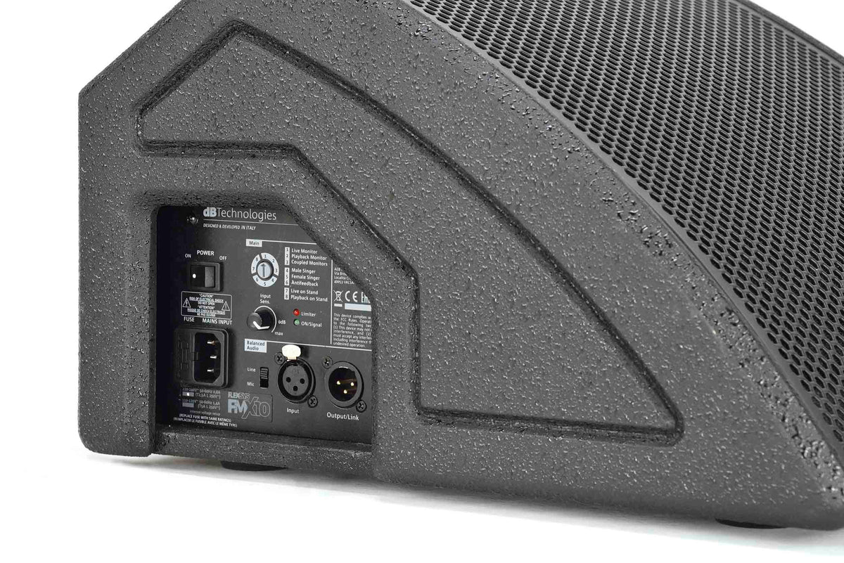 dB Technologies FMX 10, 10" 2-Way Active Coaxial Stage Monitor - 800W, view 3