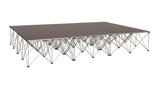 IntelliStage ISTAGE12824T 12 FT x 8 FT x 24" High Complete Stage
