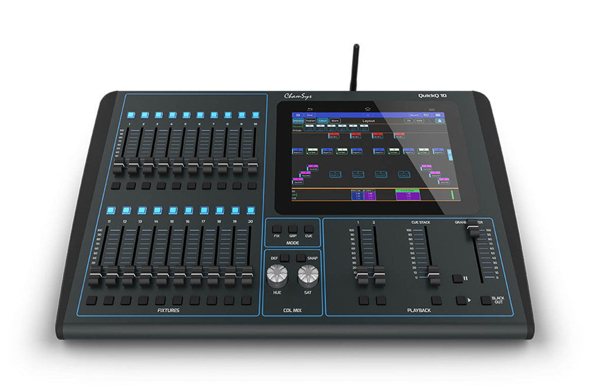 ChamSys QuickQ 10 Lighting Control Console, view 3