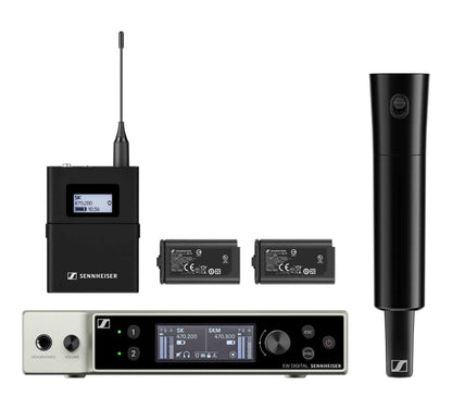 Sennheiser SK/SKM-S BASE Dual-Channel Wireless System w/ Bodypack