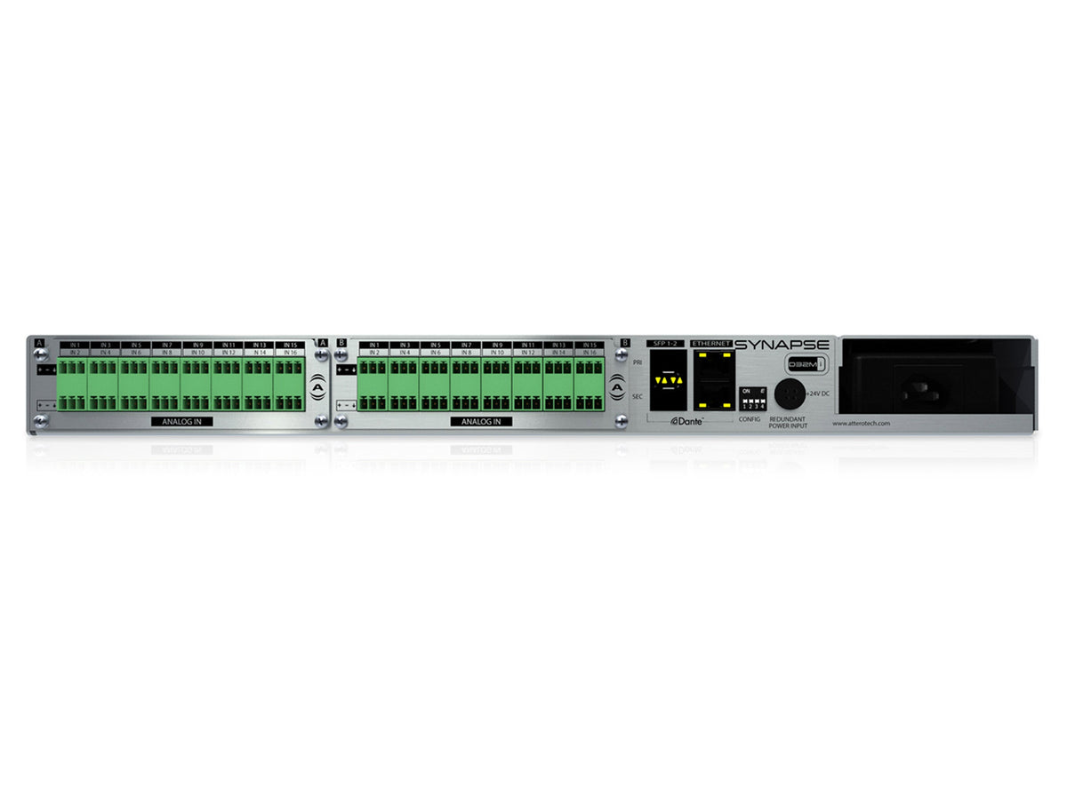 QSC D32Mi Attero Tech 32-Channel Dante, view 2