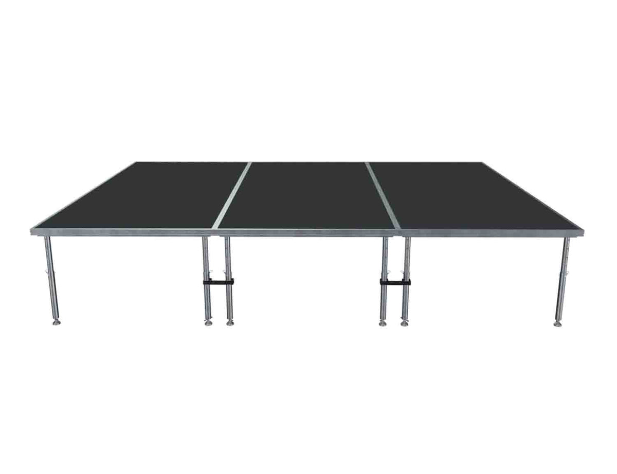 ProX XSQ-12X8PKG48 StageQ 3-Stage Pkg w/ Three 4 FT X 8 FT - 12 FT, view 2